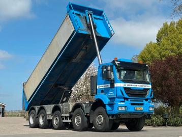 Iveco Trakker 450 10X8 AJK KIPPER/MULTIKAP!, Autos, Achat, Euro 6, Entreprise, Iveco