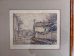 Henry van de Velde  1863 - 1957   Ets   Tervuren, Verzenden