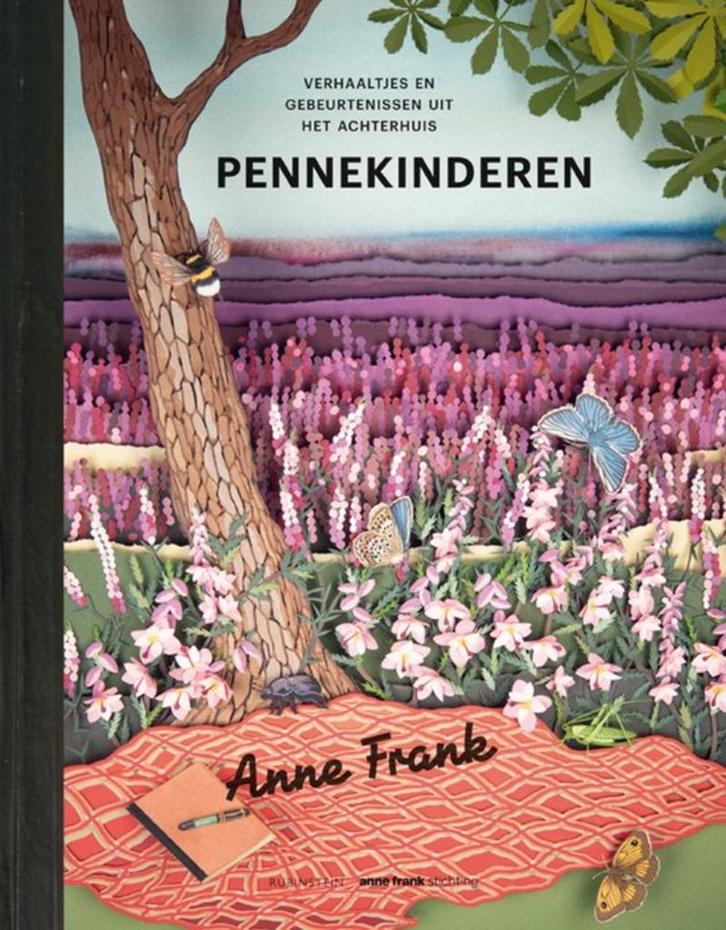 boek: Pennekinderen/Anne Frank, Boeken, Literatuur, Zo goed als nieuw, Ophalen of Verzenden