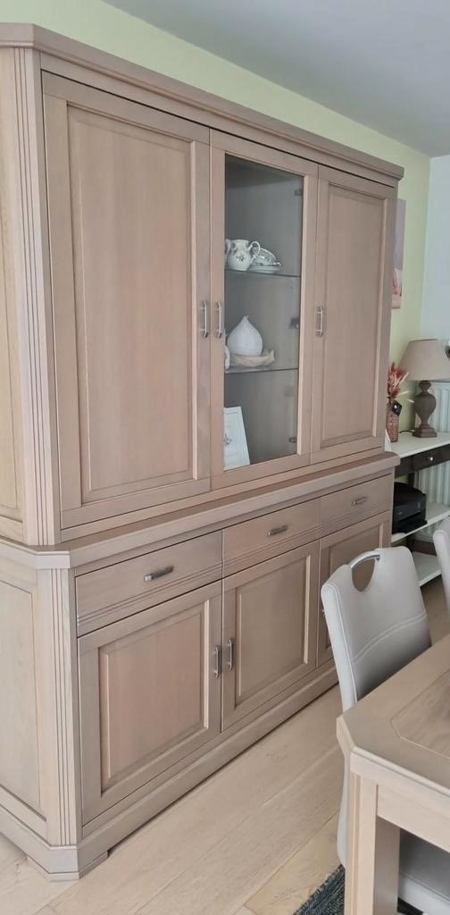 Complete eetplaats, Huis en Inrichting, Kasten | Buffetkasten, Zo goed als nieuw, Ophalen