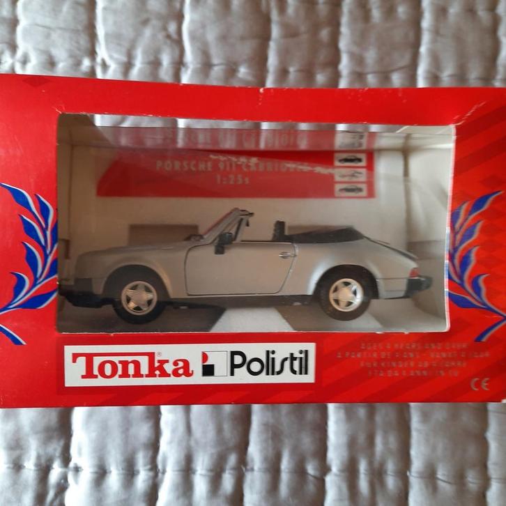 TONKA-POLISTIL 1/25 PORSCHE 911 CABRIO *NEW*MIB*, Hobby en Vrije tijd, Modelauto's | 1:24, Nieuw, Auto, Overige merken, Ophalen