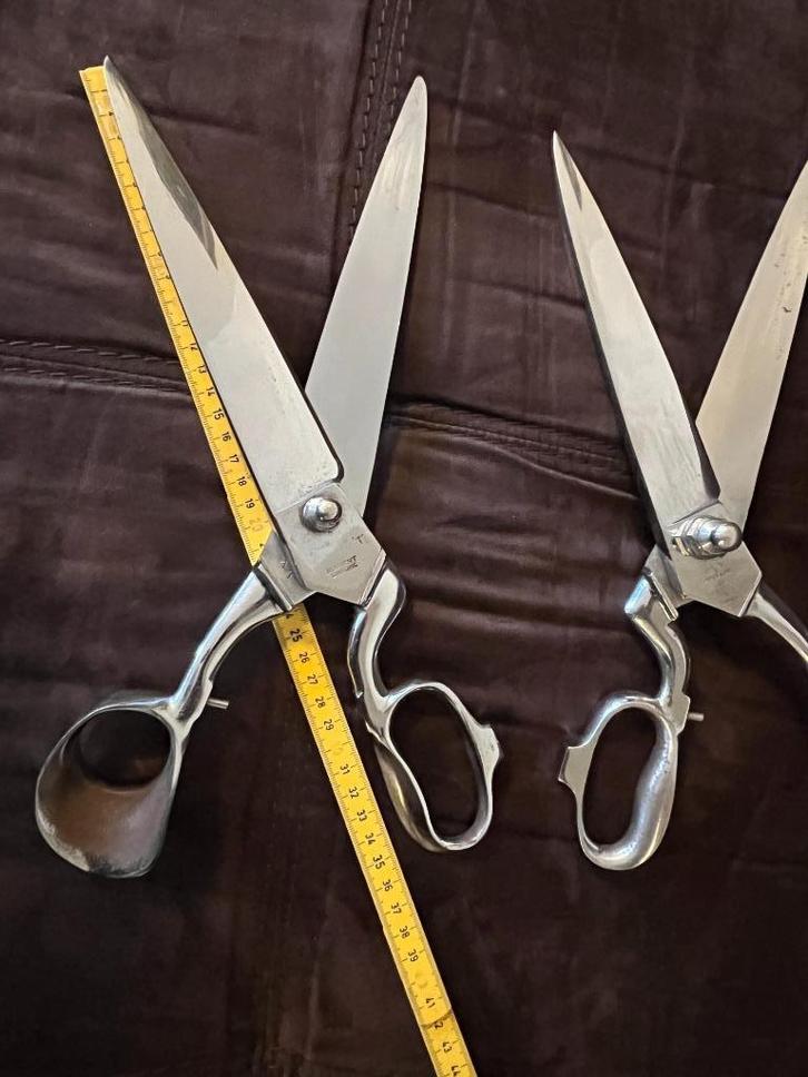 2 paires de ciseaux coudés couture Nogent, Hobby & Loisirs créatifs, Couture & Fournitures, Utilisé, Autres types, Enlèvement