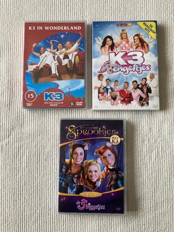 K3 Bengeltjes 3 drie biggetjes in Wonderland DVD studio 100