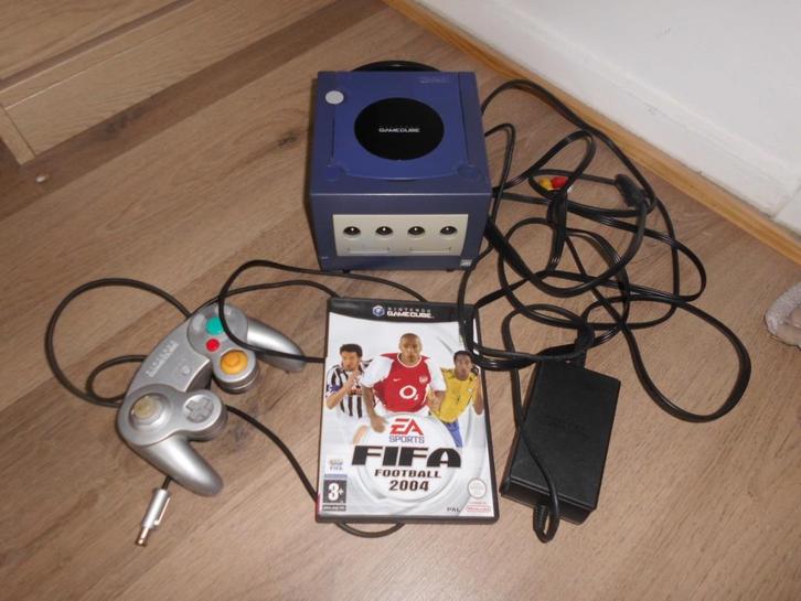 Nintendo gamecube-console + controller + stekkers + spel, Games en Spelcomputers, Spelcomputers | Nintendo GameCube, Ophalen of Verzenden