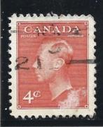 Canada 1950 Koning George VI, Postzegels en Munten, Postzegels | Amerika, Ophalen of Verzenden, Gestempeld, Noord-Amerika