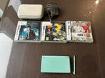 Nintendo ds lite + hoesje + 3 spelletjes, Games en Spelcomputers, Spelcomputers | Nintendo DS, Ophalen, Zo goed als nieuw, DS Lite
