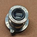 Elmar 50mm 3.5 nikkel voor Leica-schroeven, Gebruikt, Ophalen of Verzenden, Standaardlens