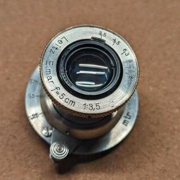 Elmar 50mm 3.5 nikkel voor Leica-schroeven 