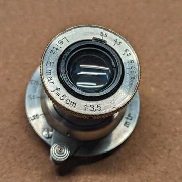 Elmar 50mm 3.5 nikkel voor Leica-schroeven 