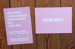 2 invitatiekaarten  Franz West Tim Van L.aere Gallery, Ophalen of Verzenden