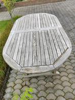 tuintafel  (voor handige harry), Tuin en Terras, Tuintafels, Ophalen, Gebruikt, Teakhout