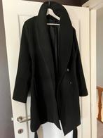 Lange mantel zwart, Kleding | Dames, Jassen | Winter, Nieuw, Ophalen of Verzenden, Maat 46/48 (XL) of groter, Zwart