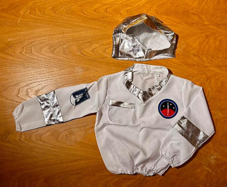 Astronautenkostuum voor kinderen - ruimteverkenning, Kinderen en Baby's, Carnavalskleding en Verkleedspullen, Zo goed als nieuw