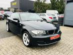 Bmw 118d Cabrio 1j Garantie Nette wagen, Auto's, Euro 5, 1 Reeks, Cabriolet, Zwart