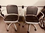 2 mooie bureaustoelen, Ophalen, Zo goed als nieuw, Grijs, Bureaustoel
