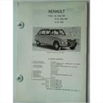 Renault 16 Vraagbaak losbladig 1966-1969 #1 Nederlands, Boeken, Auto's | Boeken, Gelezen, Ophalen of Verzenden, Renault