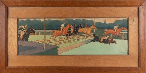 HARRY ELIOTT - Antiek ORIGINEEL SCHILDERIJ ( 1902 ), Antiek en Kunst, Kunst | Schilderijen | Klassiek, Ophalen