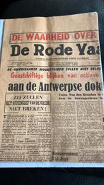 De rode vaan, 28 en 29 jan 1950, Ophalen