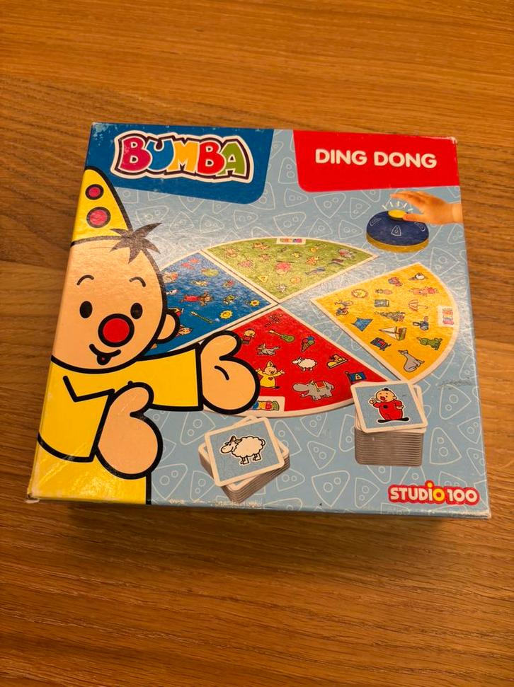 Bumba - DingDong gezelschapsspel 🎪 Studio 100, Kinderen en Baby's, Speelgoed | Educatief en Creatief, Gebruikt, Ontdekken, Met geluid