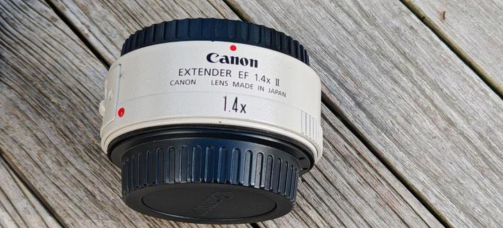 Canon EF 1.4 X II Extender (teleconverter), Audio, Tv en Foto, Foto | Lenzen en Objectieven, Zo goed als nieuw, Telelens, Ophalen of Verzenden