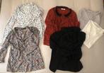 Lot de 6 blouses légère manche longue Taille S - 36/38, Zo goed als nieuw