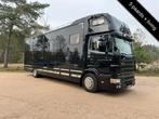 Scania 5-paards paardenvrachtwagen Roelofsen LIVING 18T, Auto's, Vrachtwagens, Te koop, 230 pk, Airconditioning, Leder