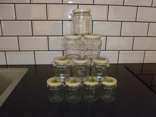 10 Bocaux de confiture de 265GR de NOSTALGIE de Materne, Huis en Inrichting, Keuken | Servies, Zo goed als nieuw, Kom(men), Effen