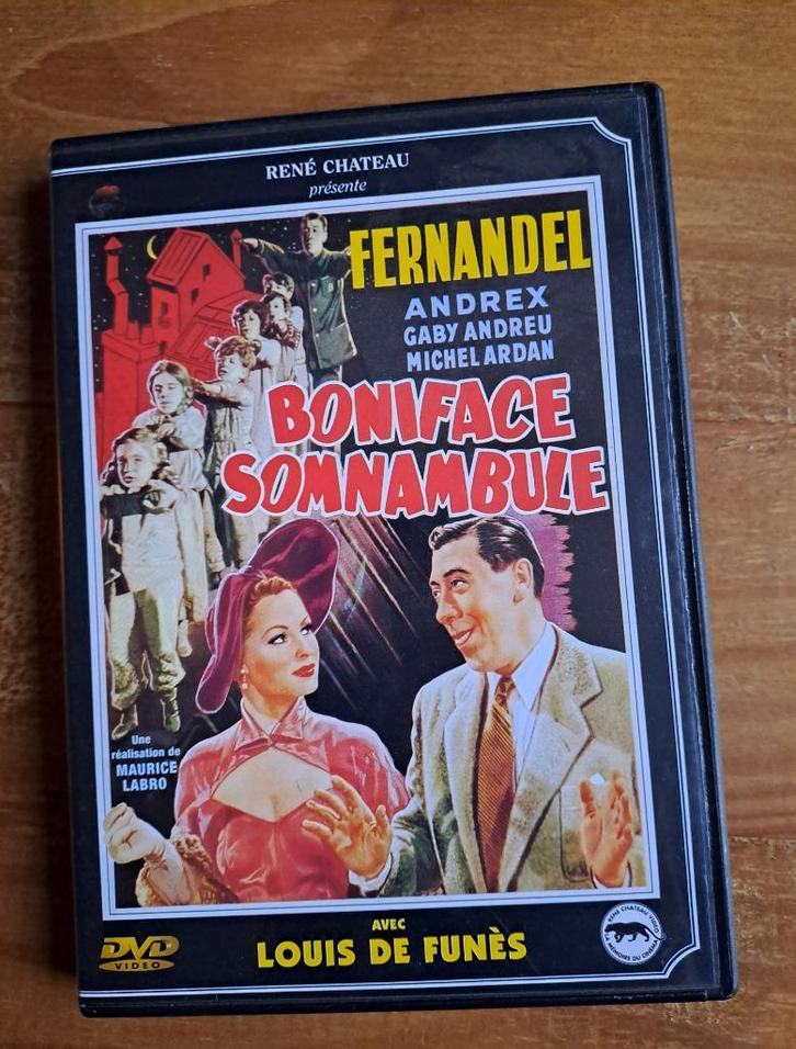 Boniface Somnambule - Fernandel - Louis de Funès, Cd's en Dvd's, Dvd's | Komedie, Gebruikt, Overige genres, Ophalen of Verzenden