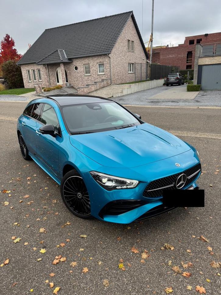 Mercedes-Benz CLA 250 e AMG Line – 2024 – Spectral Blue, Auto's, Mercedes-Benz, Particulier, CLA, 360° camera, ABS, Achteruitrijcamera