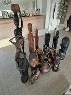 Lot Afrikaanse beelden, Antiek en Kunst, Ophalen of Verzenden