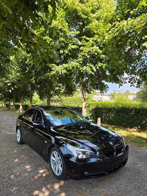 Mooie BMW e60 520i start en rijd uitstekend!, Auto's, BMW, Particulier, 5 Reeks, Benzine, Euro 4, Onderhoudsboekje, Ophalen