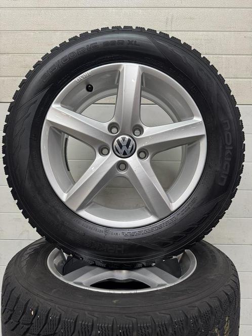 16’’VOLKSWAGEN PASSAT GTE VELGEN WINTERBANDEN ORIG, Auto-onderdelen, Banden en Velgen, Banden en Velgen, Winterbanden, 16 inch