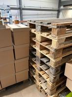 20 Europaletten te koop, Doe-het-zelf en Bouw, Hout en Planken, Ophalen, Gebruikt, Pallet