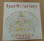 12" Maxi -  Paul McCartney ‎– Press, Ophalen of Verzenden, Zo goed als nieuw, 12 inch, Poprock