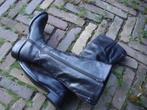 BOTTES VINTAGE DE LUXE EN CUIR NOIR TAILLE 36 LIVRAISON GRAT, Comme neuf, Noir, Envoi, Bottes hautes