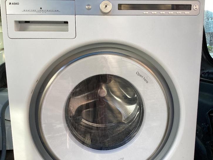 ASKO 1600/min 8kg. Geplaatst & in bedrijf -6- md garantie, Electroménager, Lave-linge, Comme neuf, Chargeur frontal, 6 à 8 kg