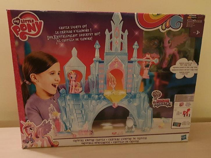 Mijn kleine pony - B5255 - Crystal Empire Castle, Kinderen en Baby's, Speelgoed | My Little Pony, Nieuw, Ophalen of Verzenden