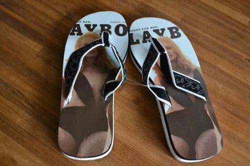 trendy nieuwe herenslippers van het merk playboy  met print, Kleding | Heren, Schoenen, Nieuw, Slippers, Ophalen of Verzenden