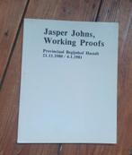 Jasper Johns Working proofs Begijnhof Hasselt 1980, Boeken, Verzenden