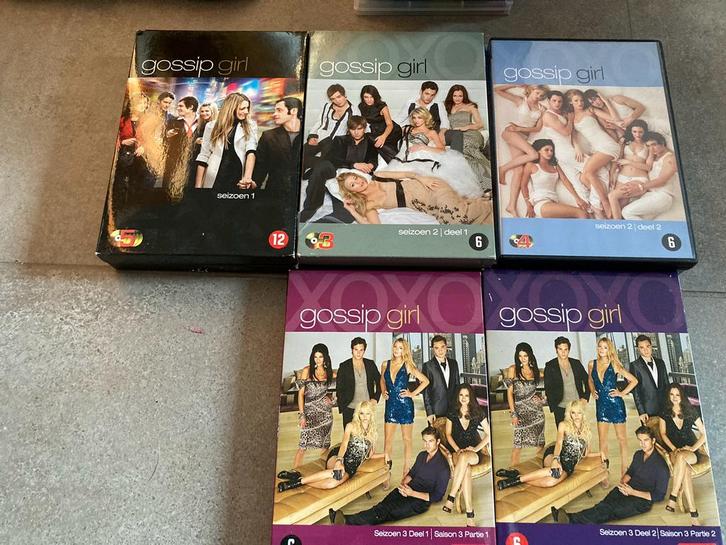 Gossip girl seizoen 1-3 DVD, Cd's en Dvd's, Dvd's | Tv en Series, Zo goed als nieuw, Ophalen of Verzenden