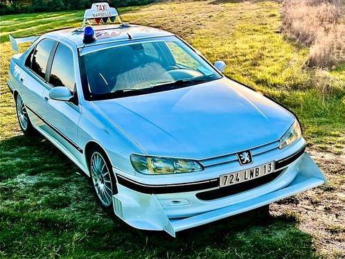 Moviecar te koop / Peugeot 406 van taxi / benzine, Auto's, Peugeot, Bedrijf, Te koop, Open dak, Benzine, Ophalen