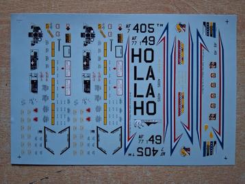 Speciaal stickerbord voor F-5 1/48 beschikbaar voor biedingen