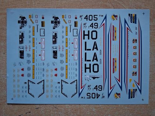 Speciaal stickerbord voor F-5 1/48, Hobby en Vrije tijd, Modelbouw | Vliegtuigen en Helikopters, Nieuw, Vliegtuig, Groter dan 1:72