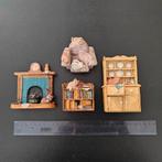 Poezen collectie in steen., Ophalen of Verzenden, Zo goed als nieuw, Poppenhuis