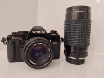 Minolta X 700 met een Minolta 50mm 1:1.7 Lens beschikbaar voor biedingen