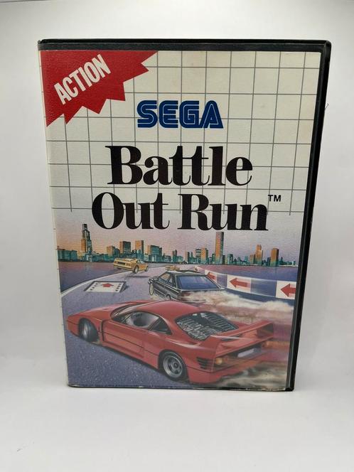 Battle Out Run Sega Master System Action Game - Pal Cib, Games en Spelcomputers, Games | Sega, Gebruikt, Master System, Racen en Vliegen
