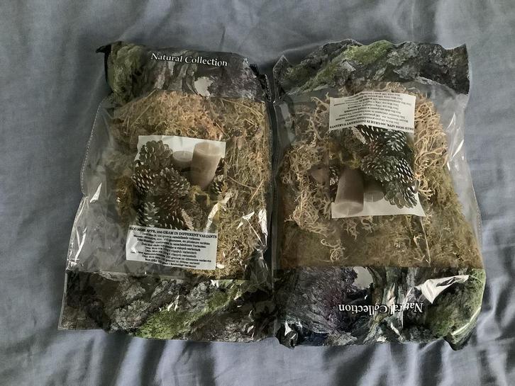 Pakjes mos, Diversen, Kerst, Nieuw, Ophalen of Verzenden