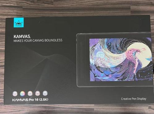 HUION 16 PRO 2.5K QLED, Computers en Software, Tekentablets, Gebruikt, Ophalen