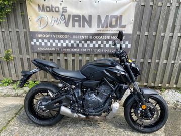 yamaha mt07 abs bj11/2023 nieuw staat a2 rijbewijs 35 kw