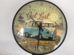 Zeer mooie Get Lost wandklok nieuw metalen frame, Huis en Inrichting, Woonaccessoires | Klokken, Ophalen